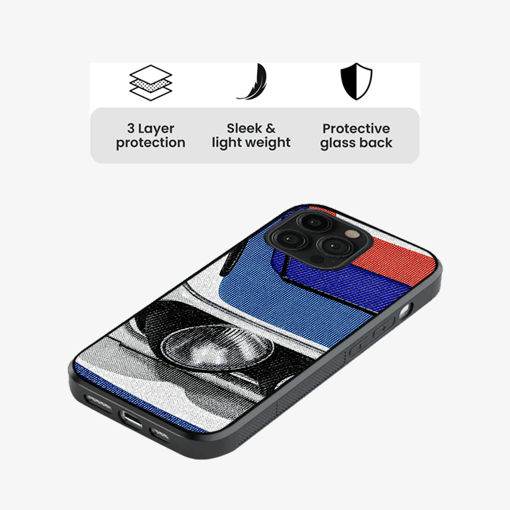 Retro Headlight Detail Phone Case