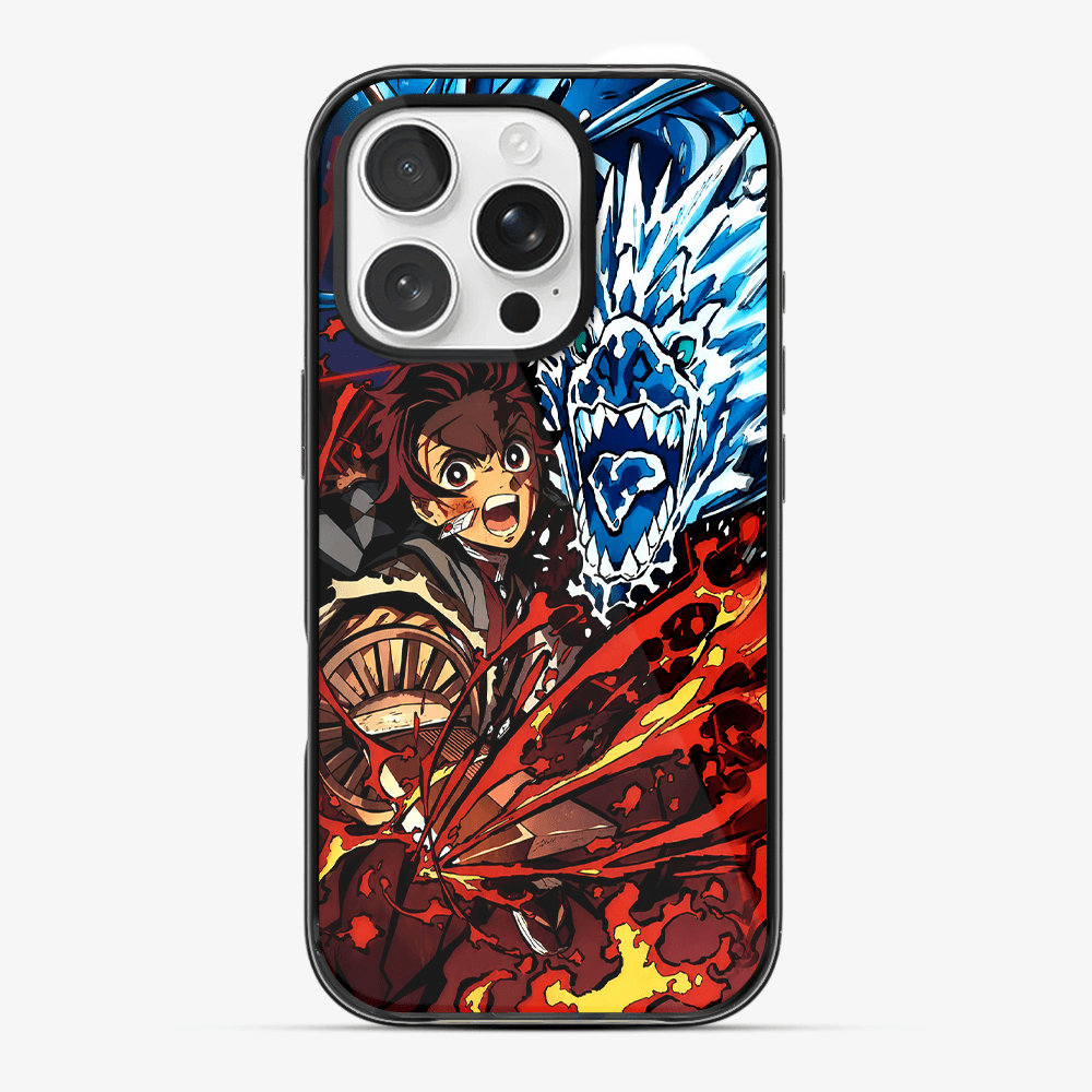 Flame Swordsman Phone Case