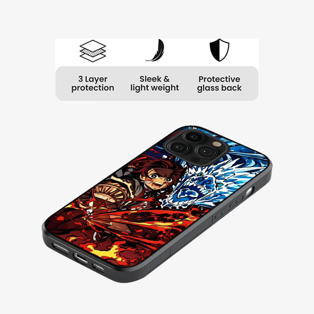 Flame Swordsman Phone Case