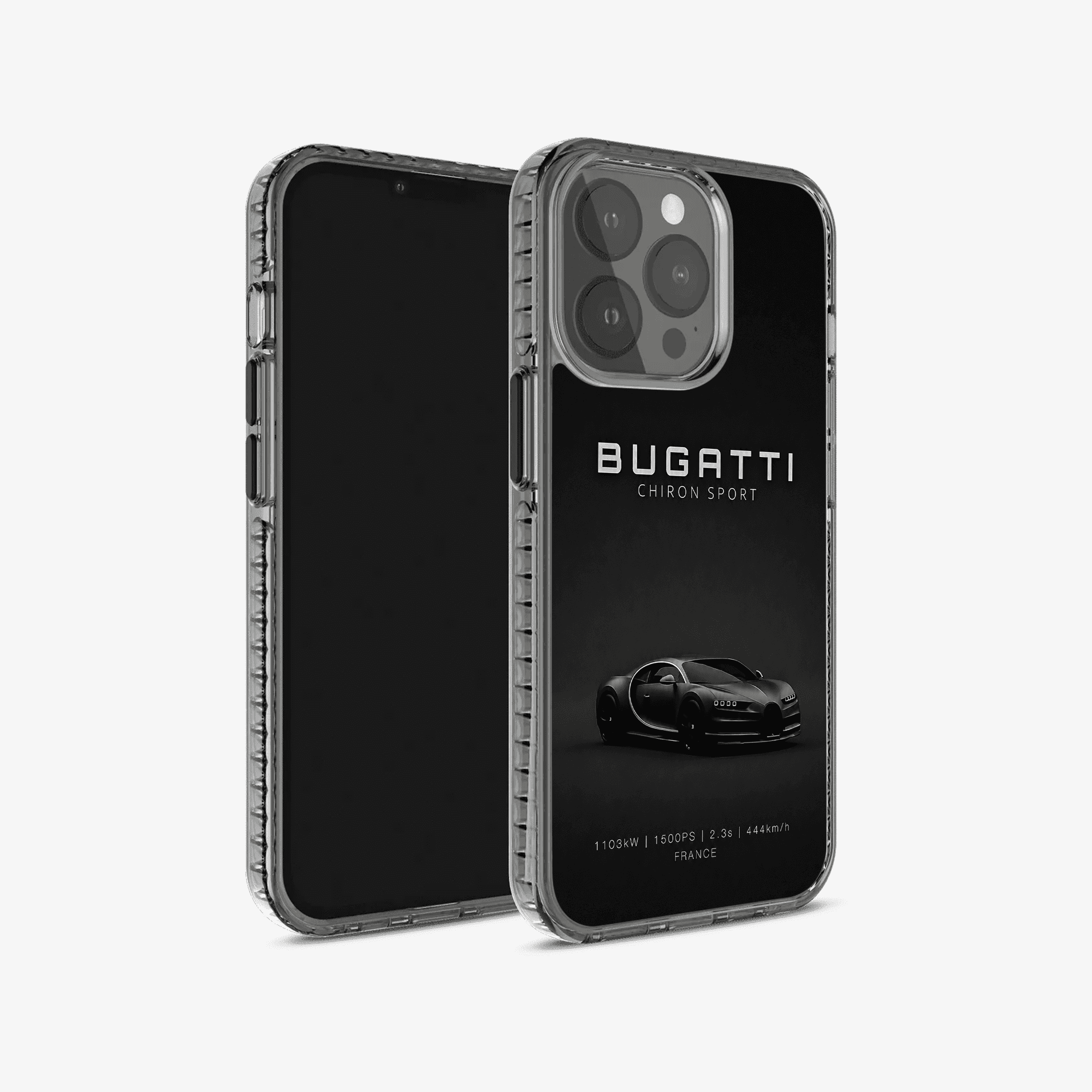 Black Hypercar Minimal Phone Case