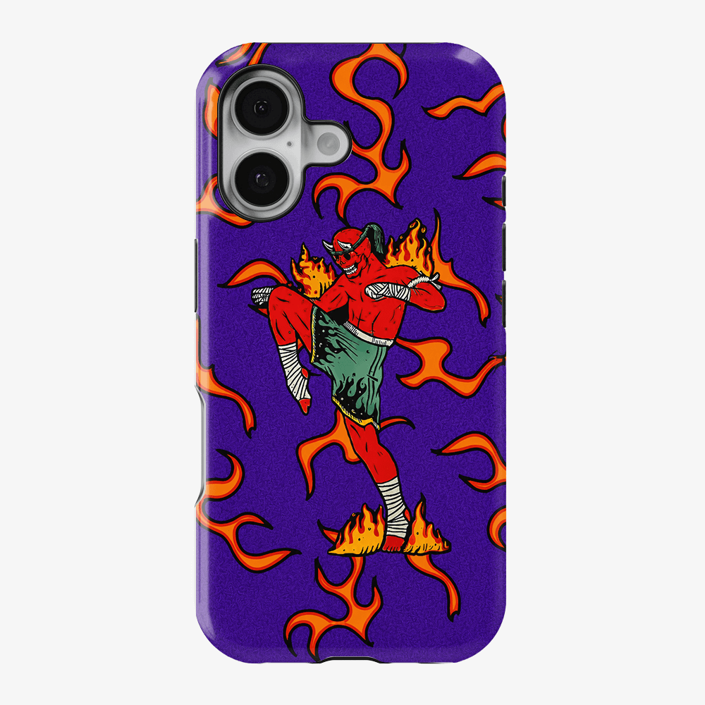 Flaming Jester Phone Case
