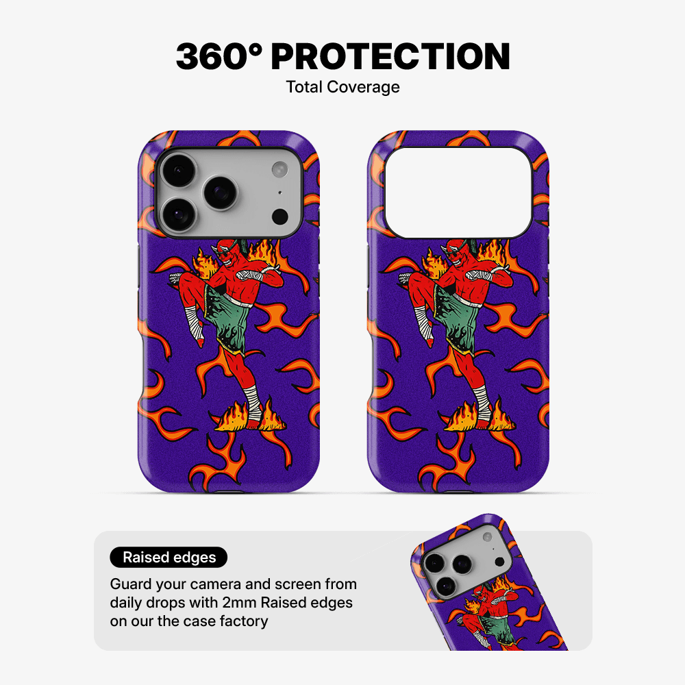 Flaming Jester Phone Case