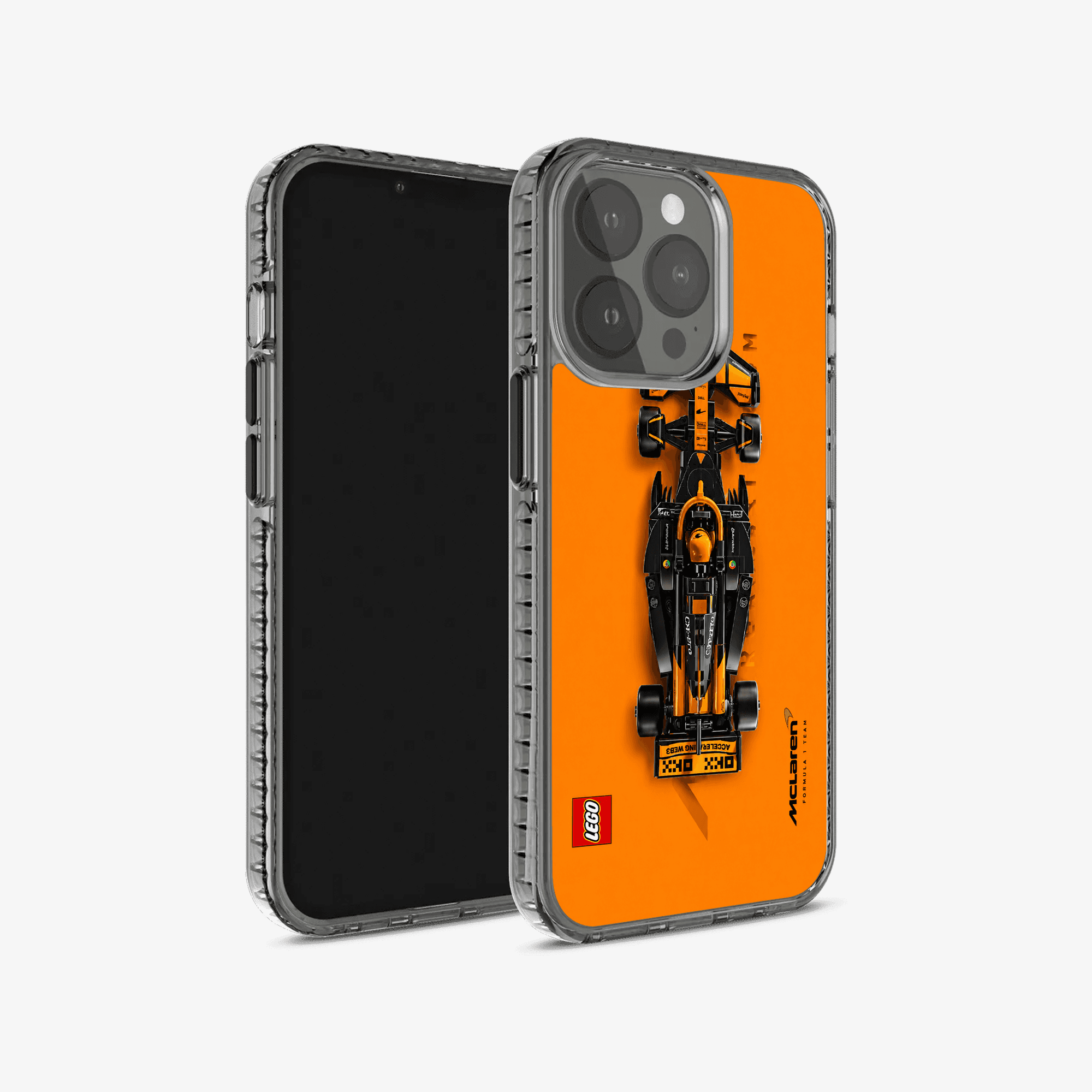 Orange Formula Racer Phone Case