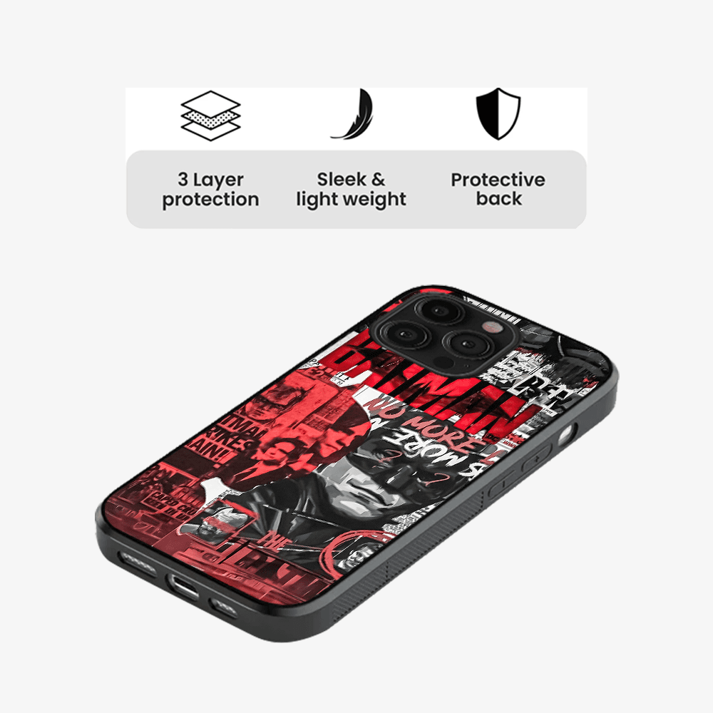 Dark Knight Collage Phone Case