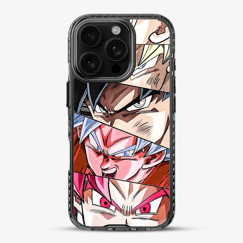 Saiyan Evolution Collage Phone Case