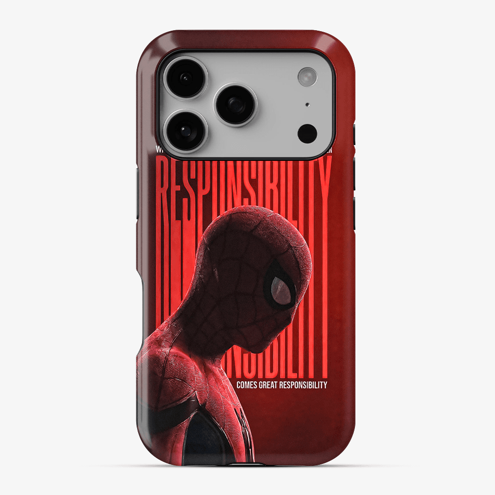 Responsibility Hero Phone Case premium designer phone case