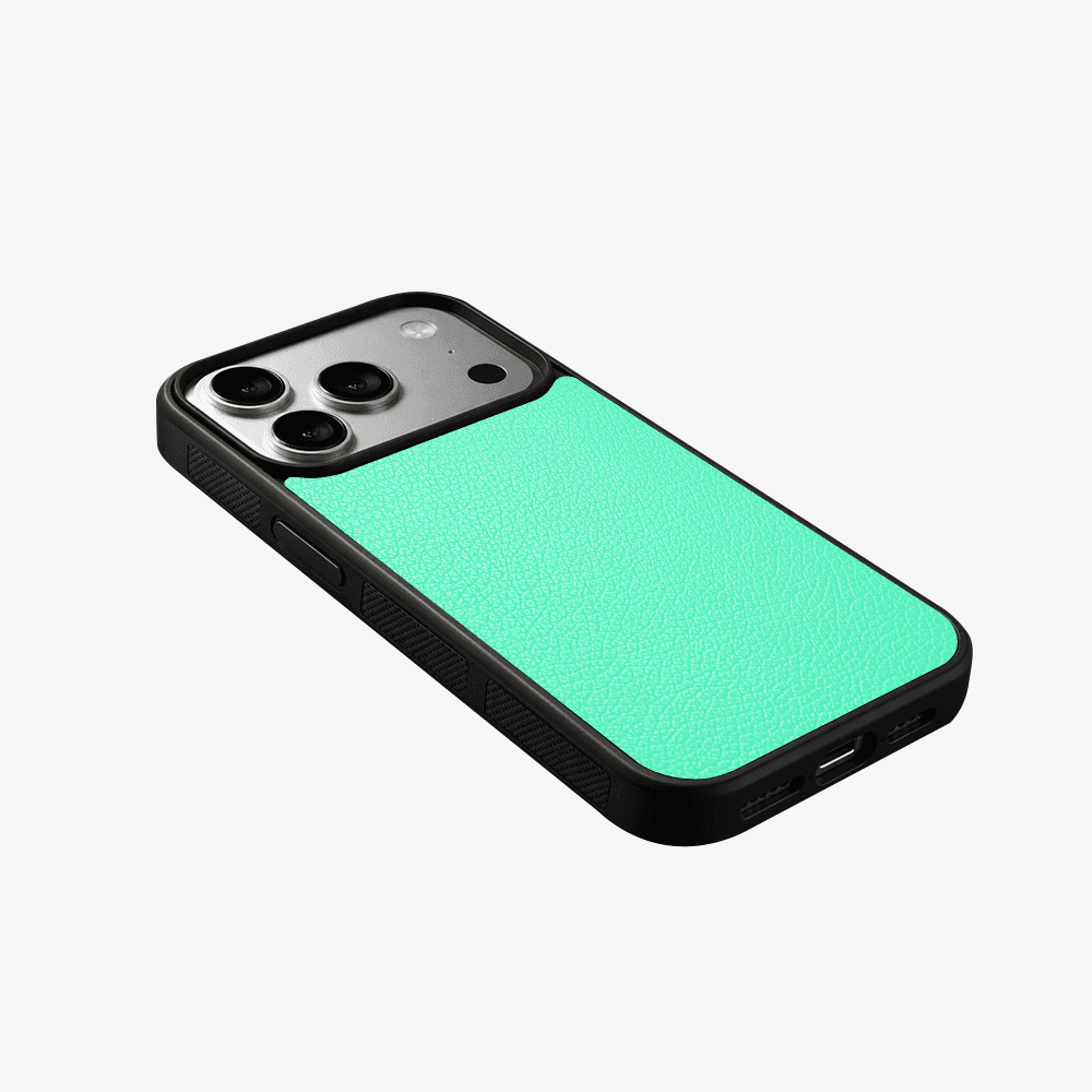 Mint Vegan Leather Phone Case