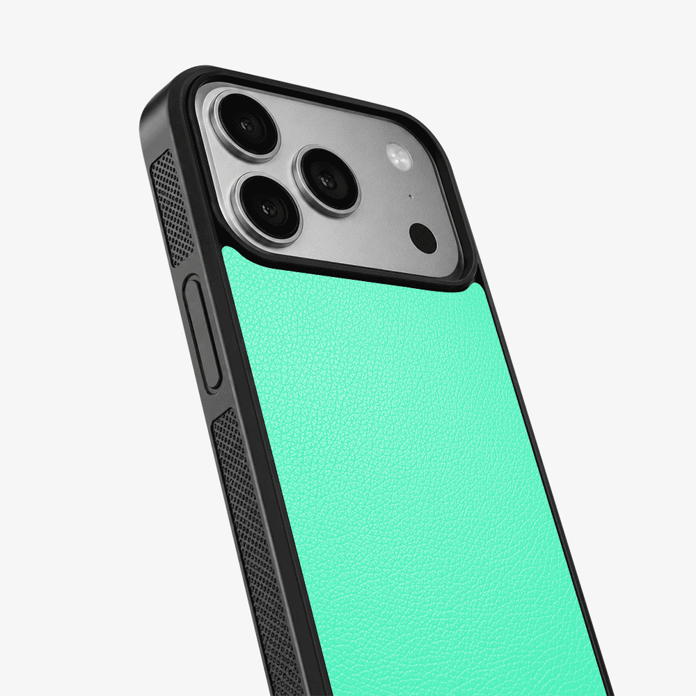 Mint Vegan Leather Phone Case
