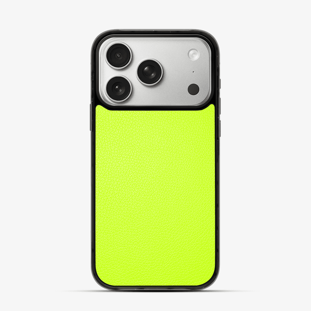 Lime Vegan Leather Phone Case