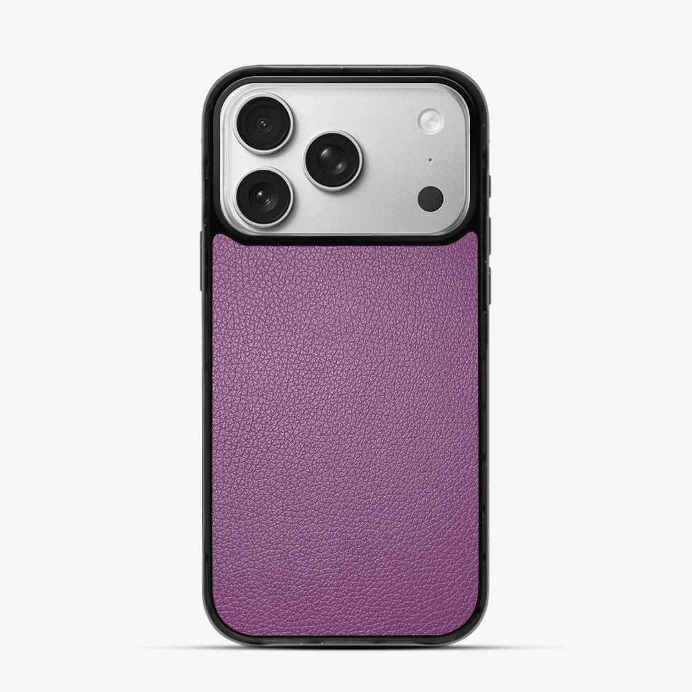 Plum Vegan Leather Phone Case