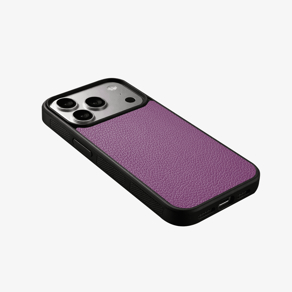 Plum Vegan Leather Phone Case