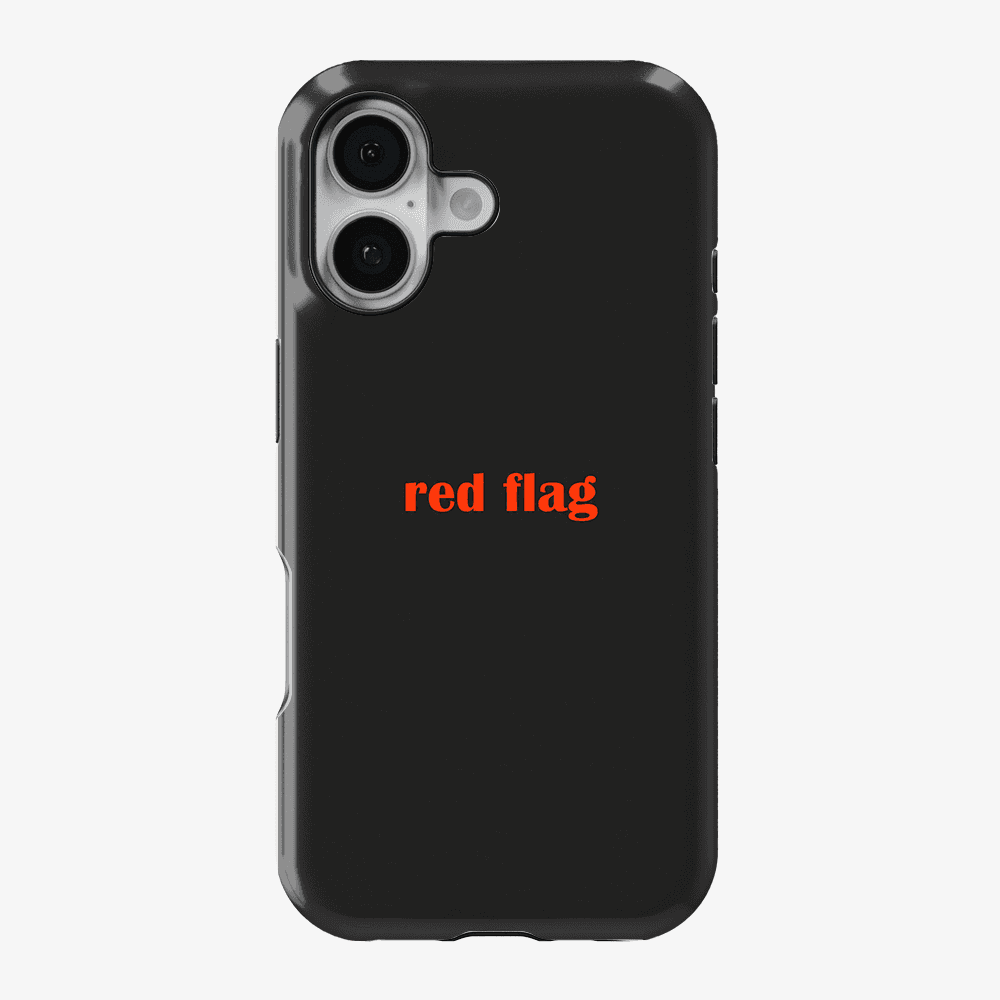 Red Flag Phone Case