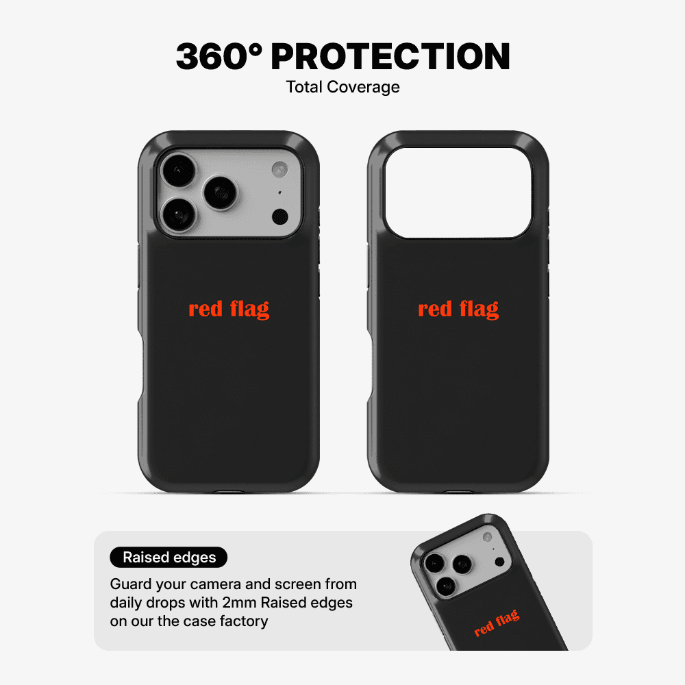 Red Flag Phone Case