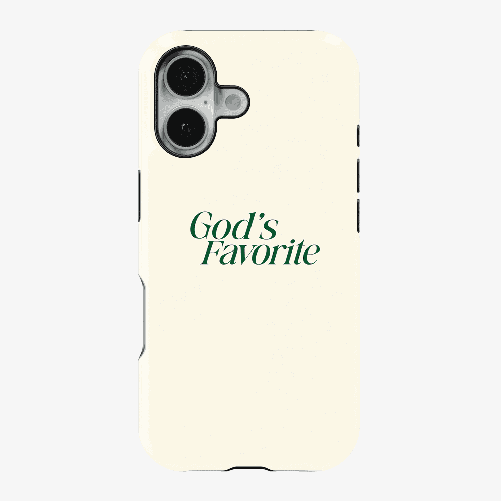 God's Favorite Phone Case