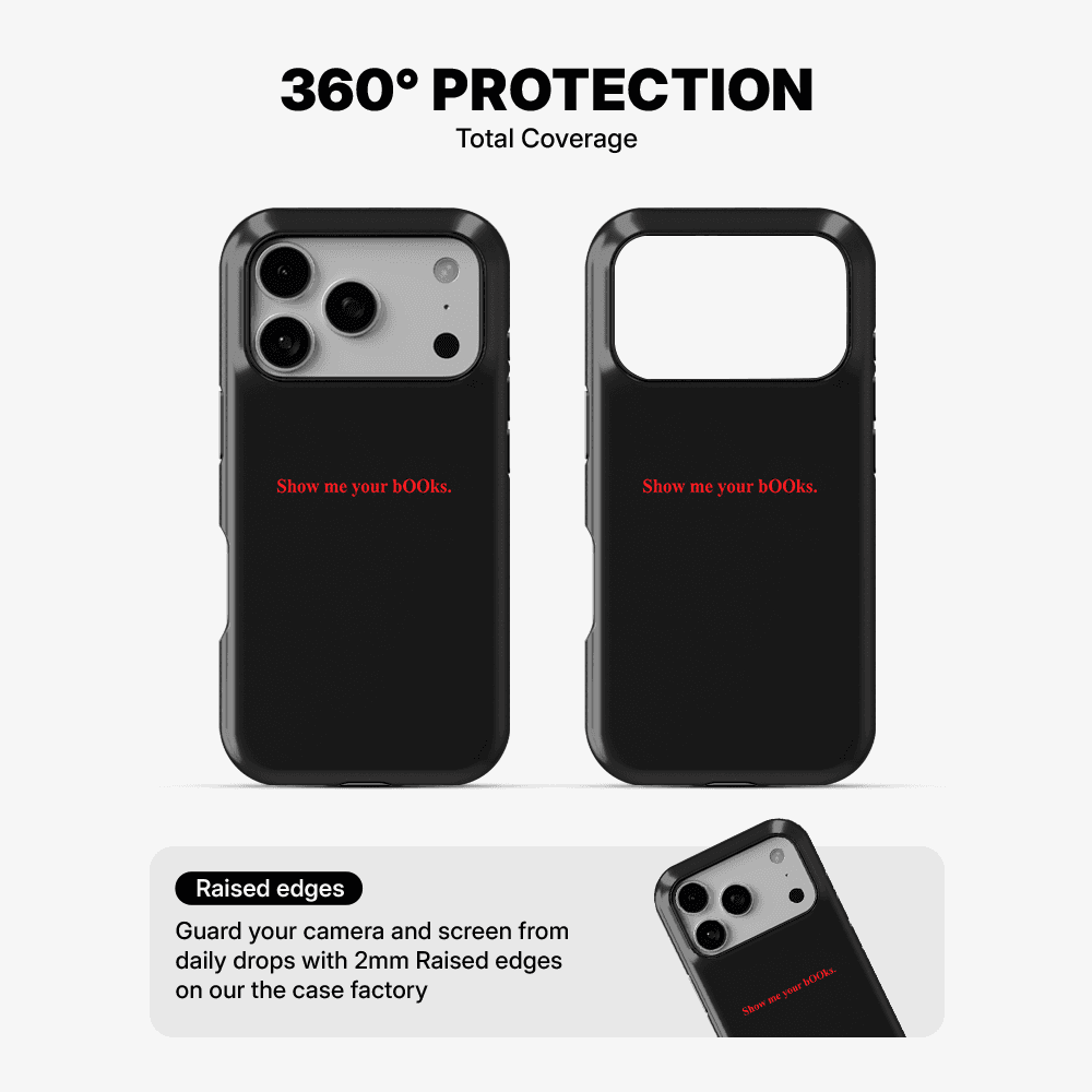 Show Me Your BOOks Phone Case