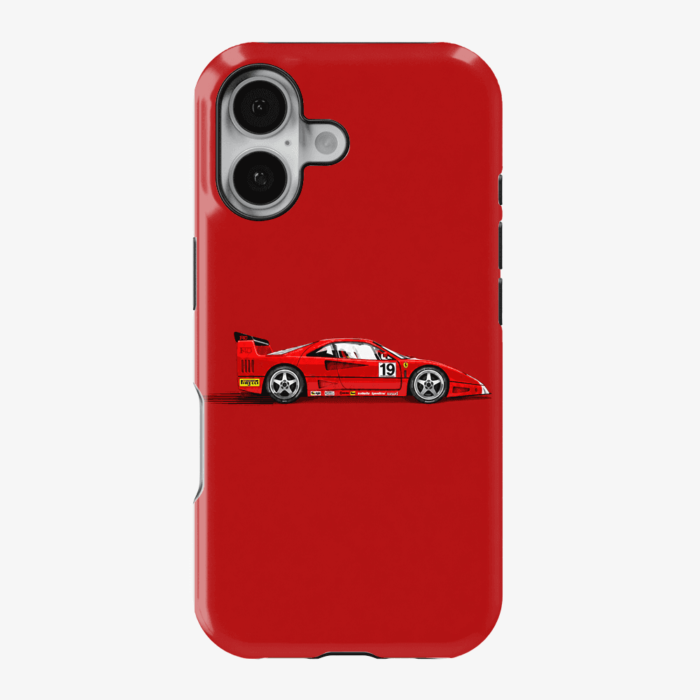 Red Sports Car Phone Case