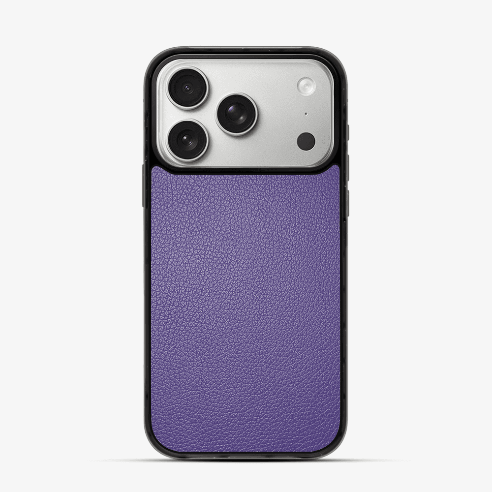 Purple Vegan Leather Phone Case