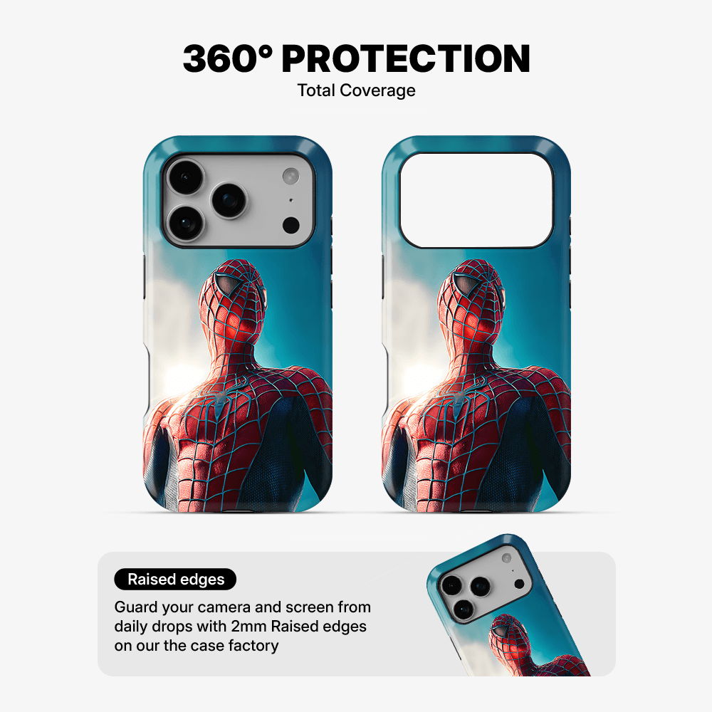 Spider-Man Hero Portrait Phone Case