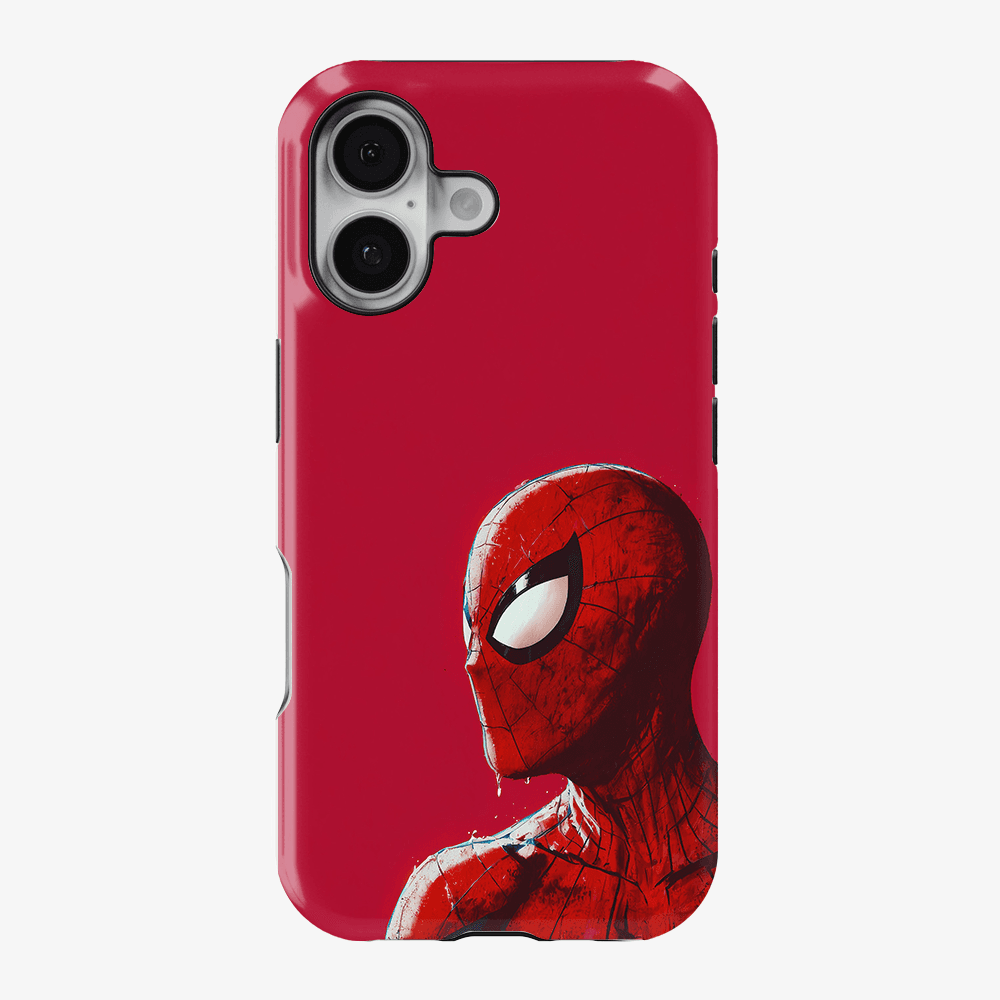 Spider-Man Fiery Profile Phone Case