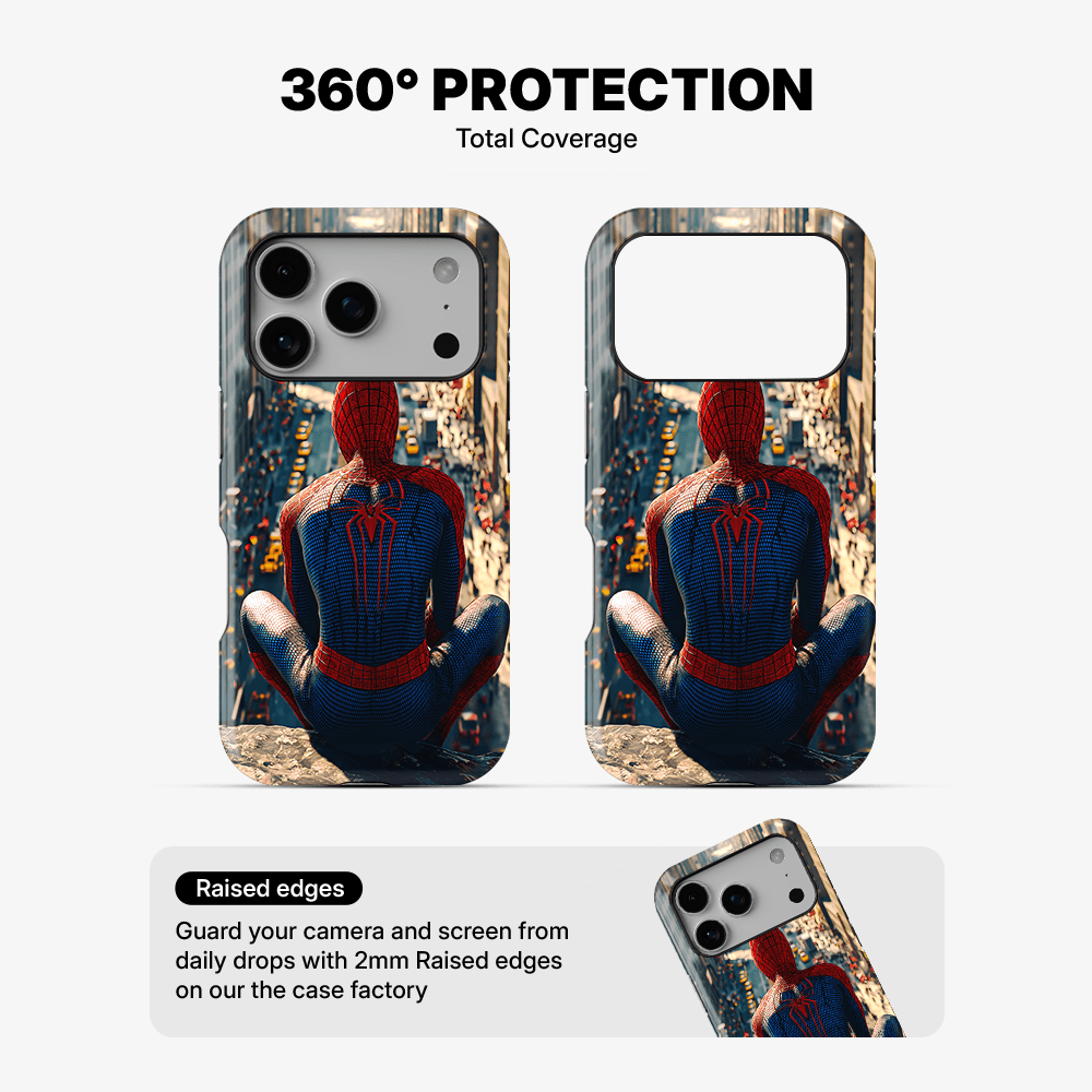 Spider-Man City View Phone Case