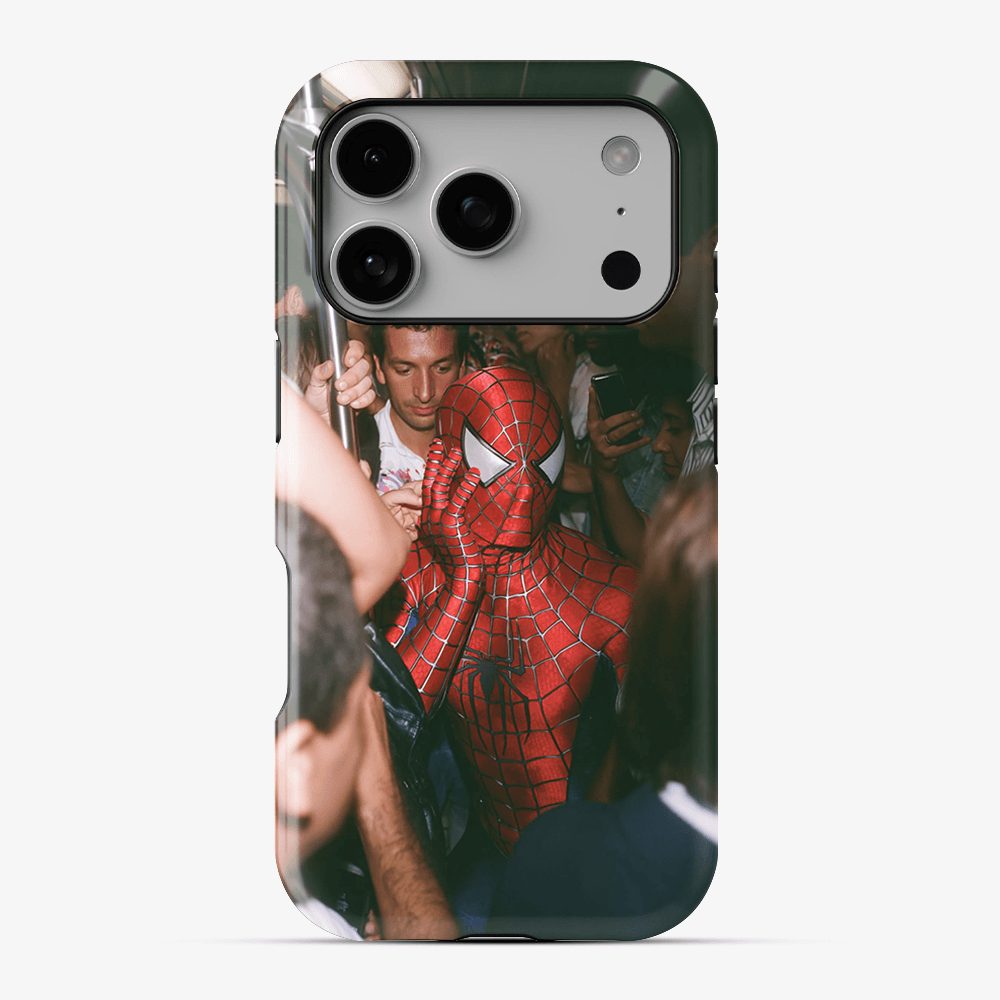 Spider-Man Crowd Scene Phone Case