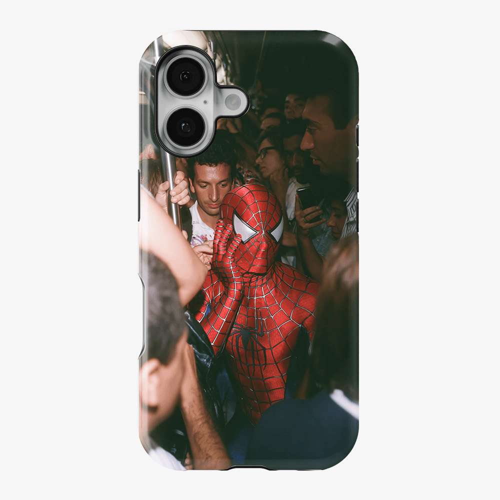 Spider-Man Crowd Scene Phone Case