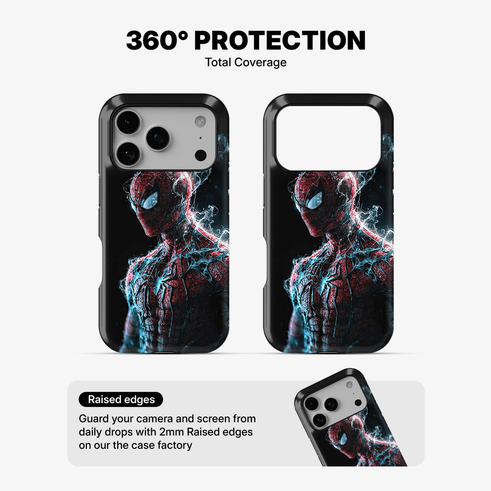 Spider-Man Neon Energy Phone Case