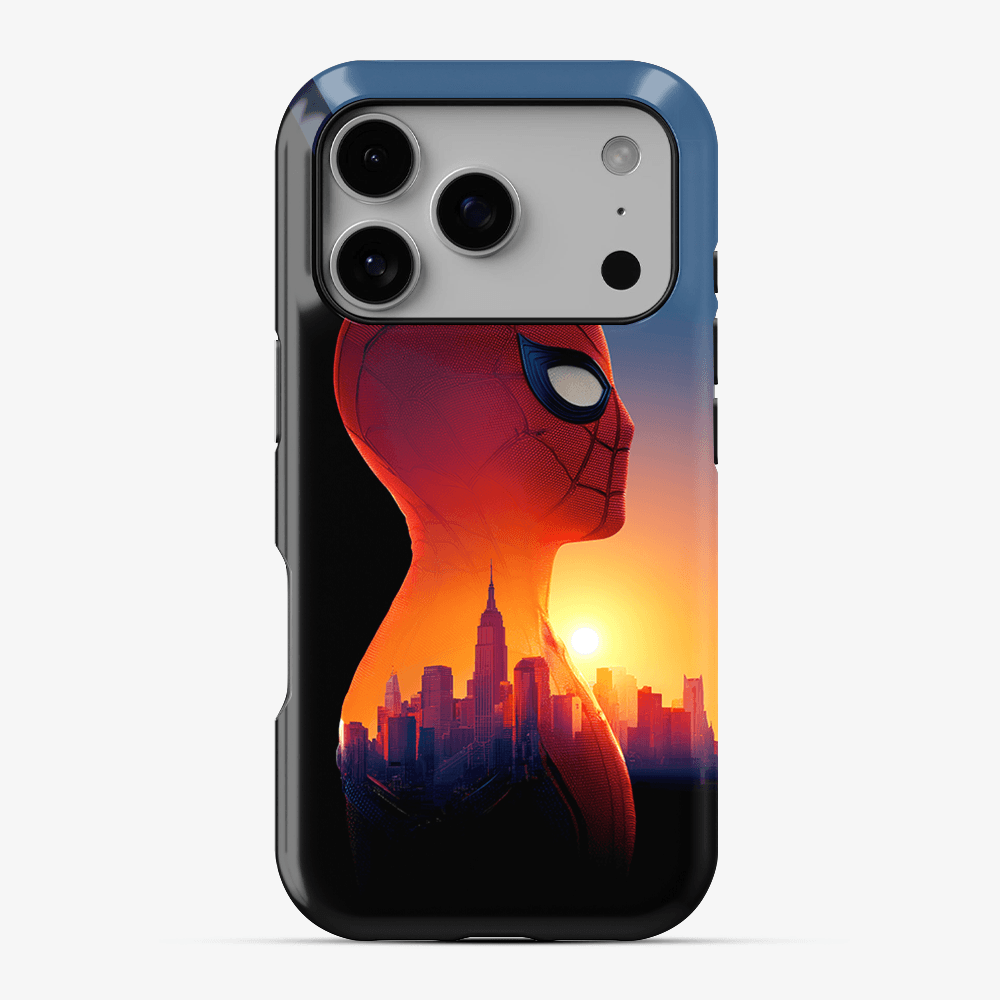 Spider-Man Skyline Silhouette Phone Case