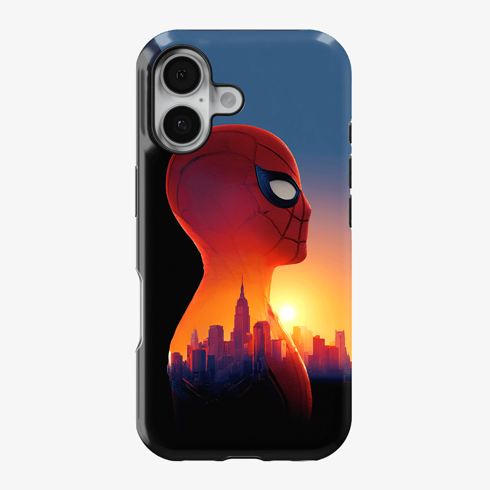 Spider-Man Skyline Silhouette Phone Case
