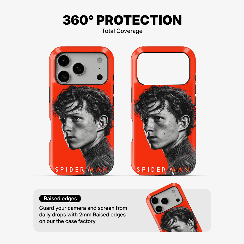 Peter Parker Portrait Phone Case