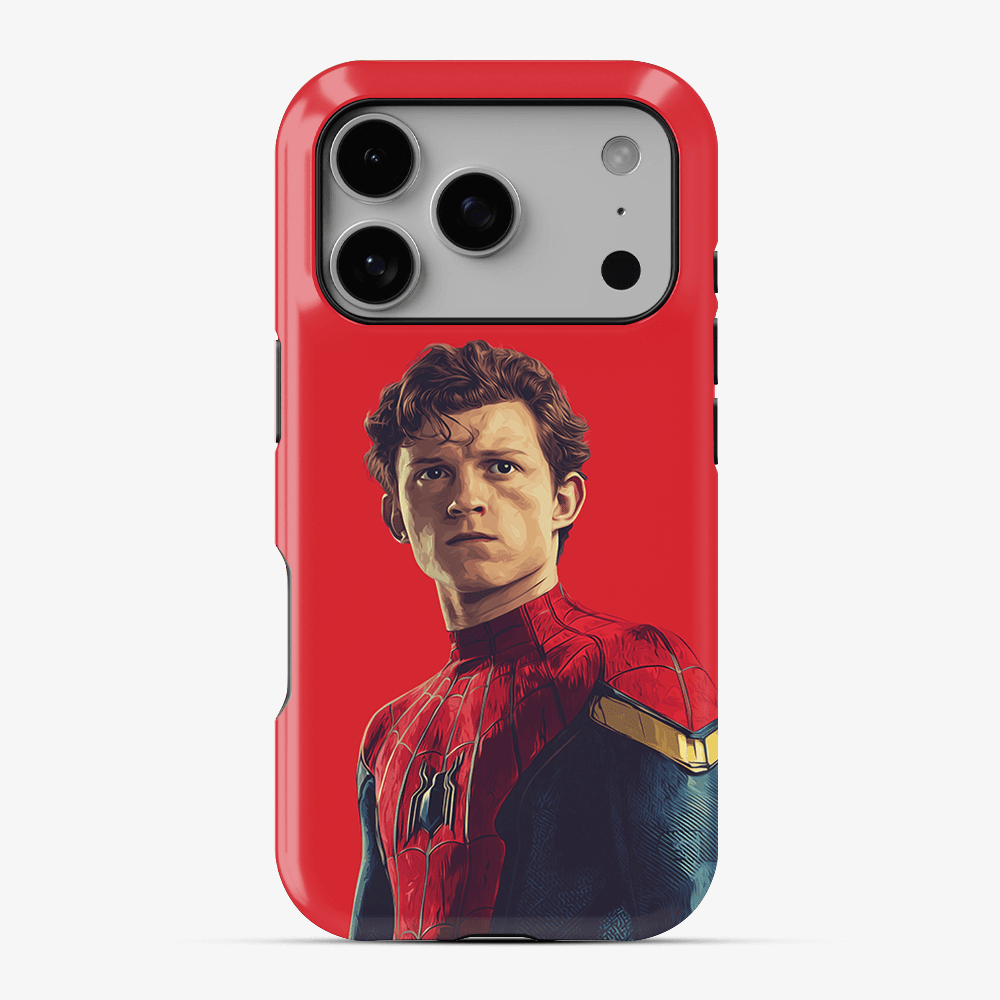 Peter Parker Hero Portrait Phone Case