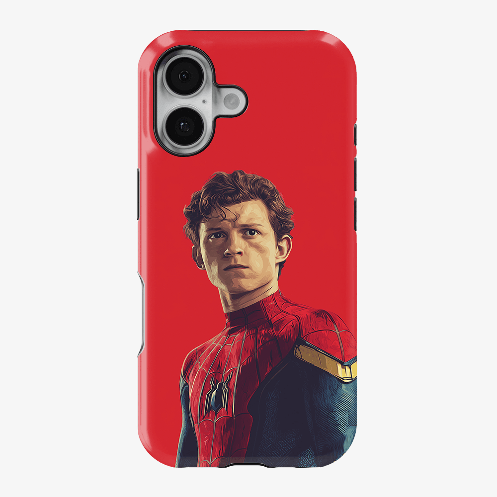 Peter Parker Hero Portrait Phone Case
