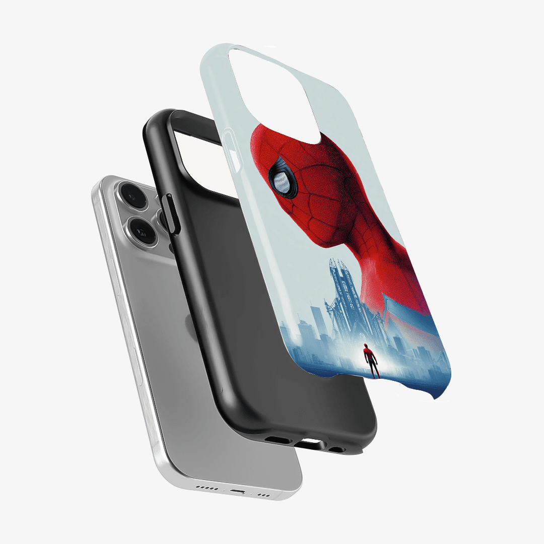Spider-Man Minimal Skyline Phone Case