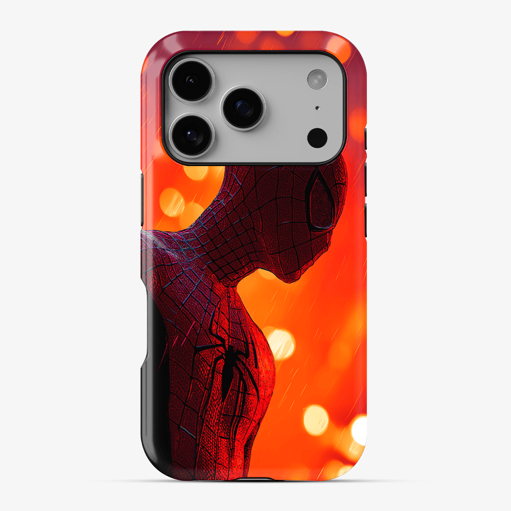 Minimal Spider-Man Red Phone Case