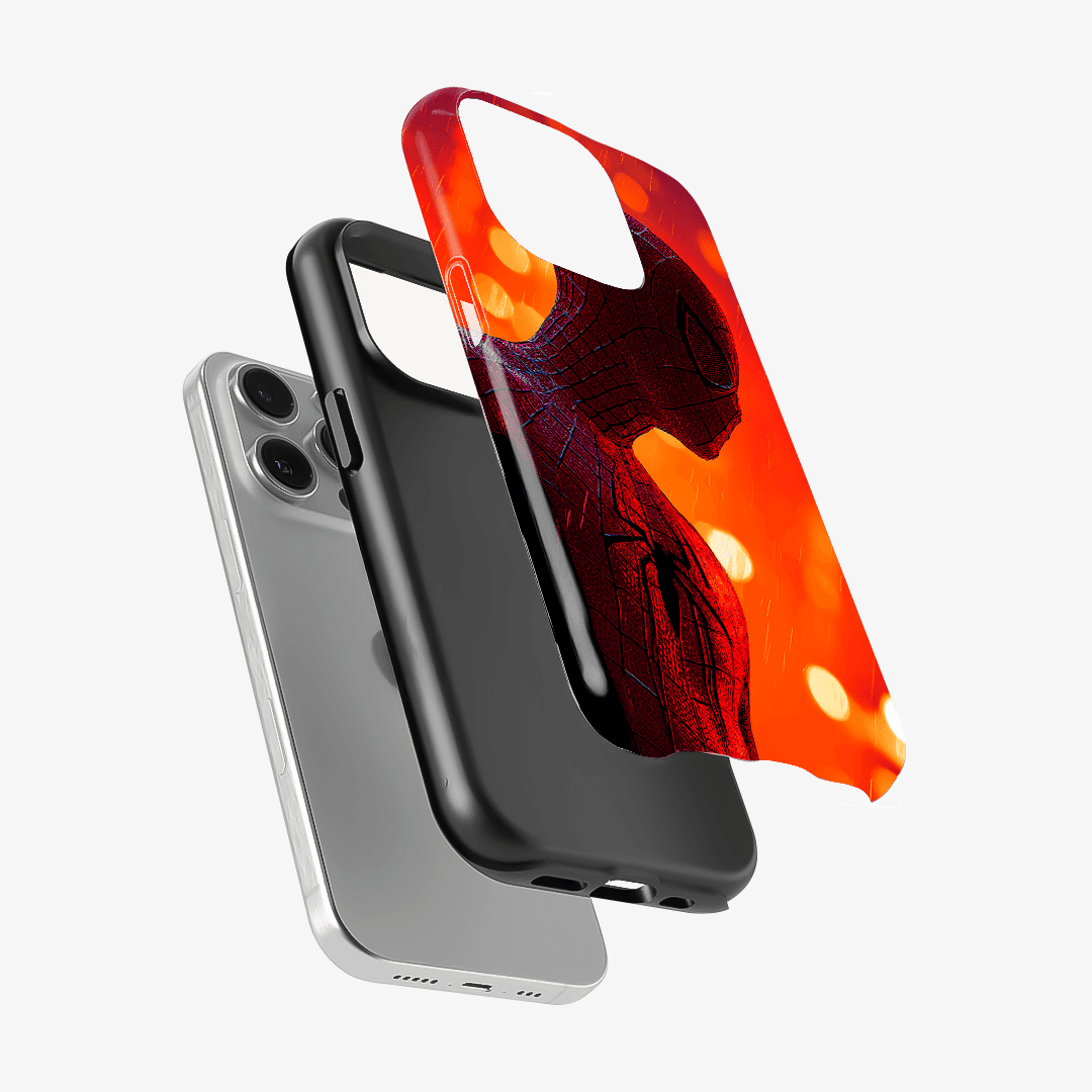 Minimal Spider-Man Red Phone Case