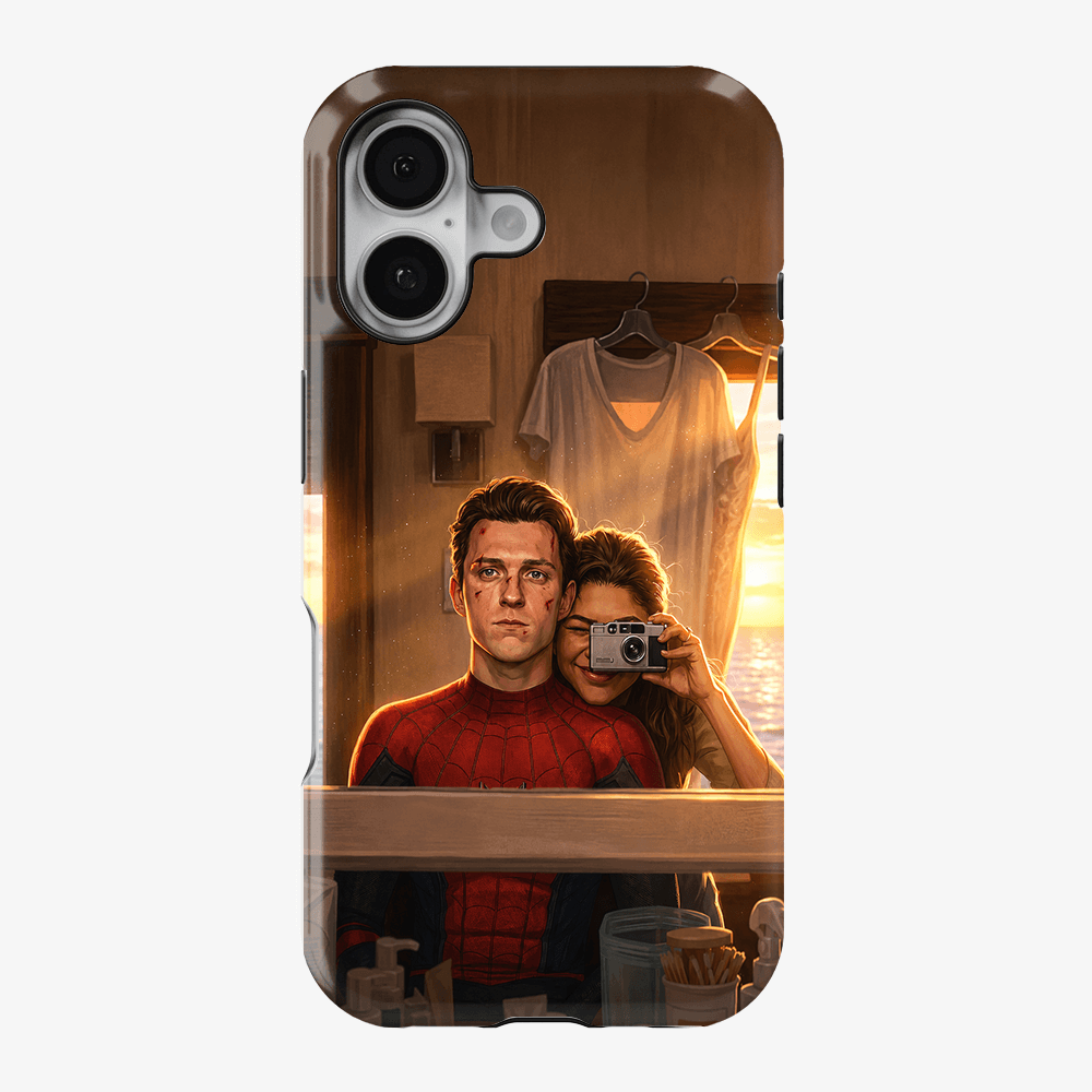Peter Parker Mirror Moment Phone Case