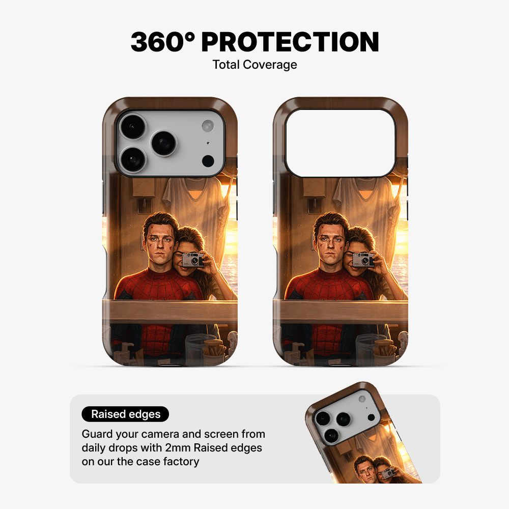 Peter Parker Mirror Moment Phone Case