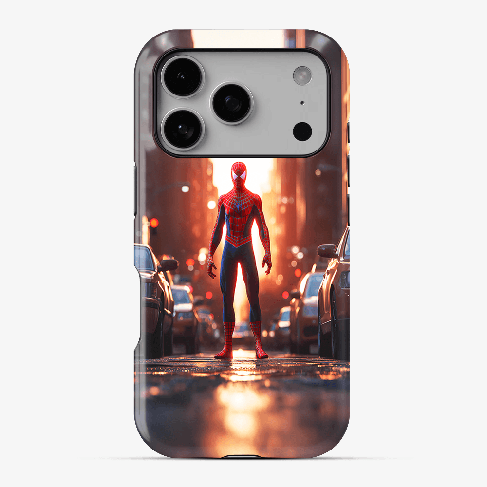 Spider-Man City Stand Phone Case