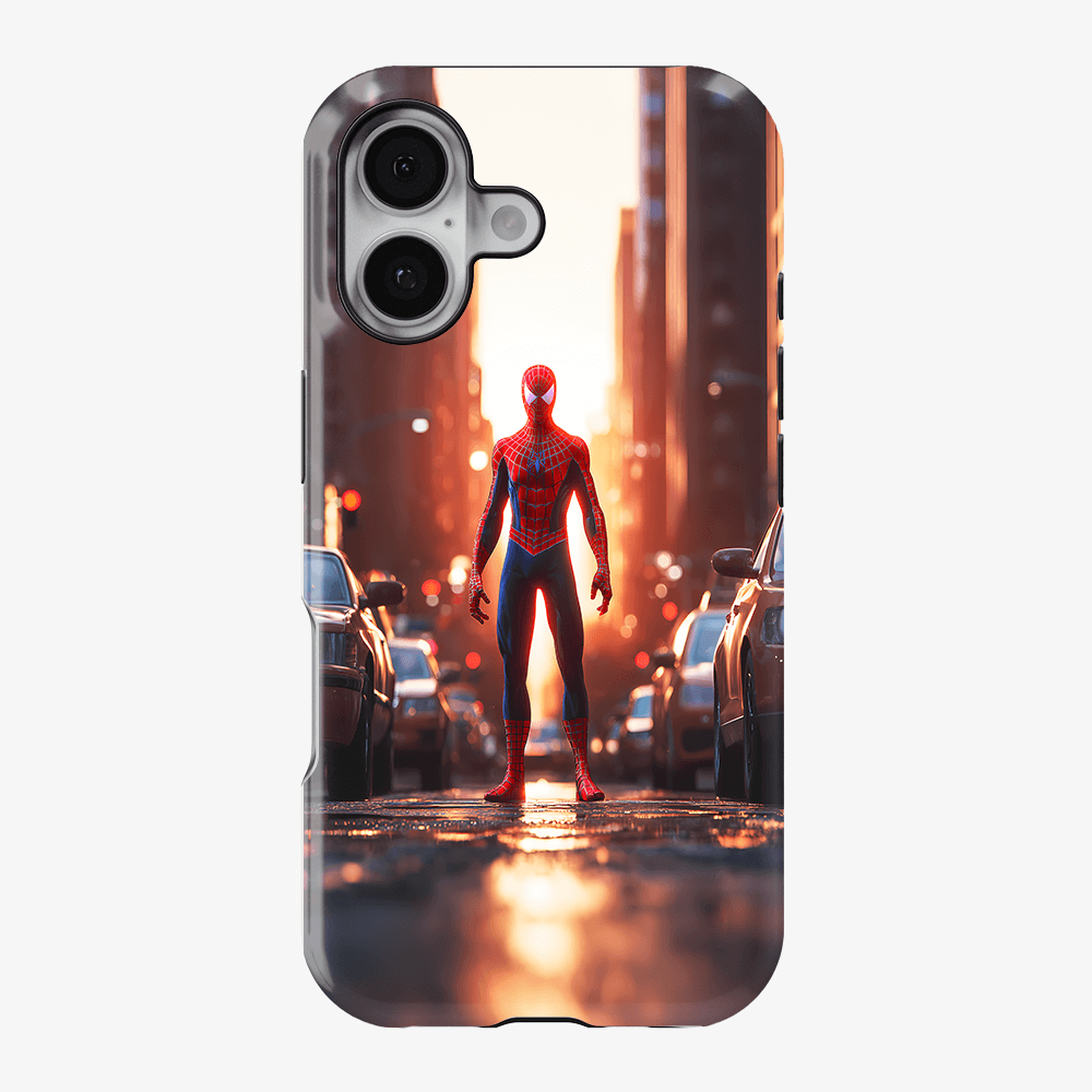Spider-Man City Stand Phone Case