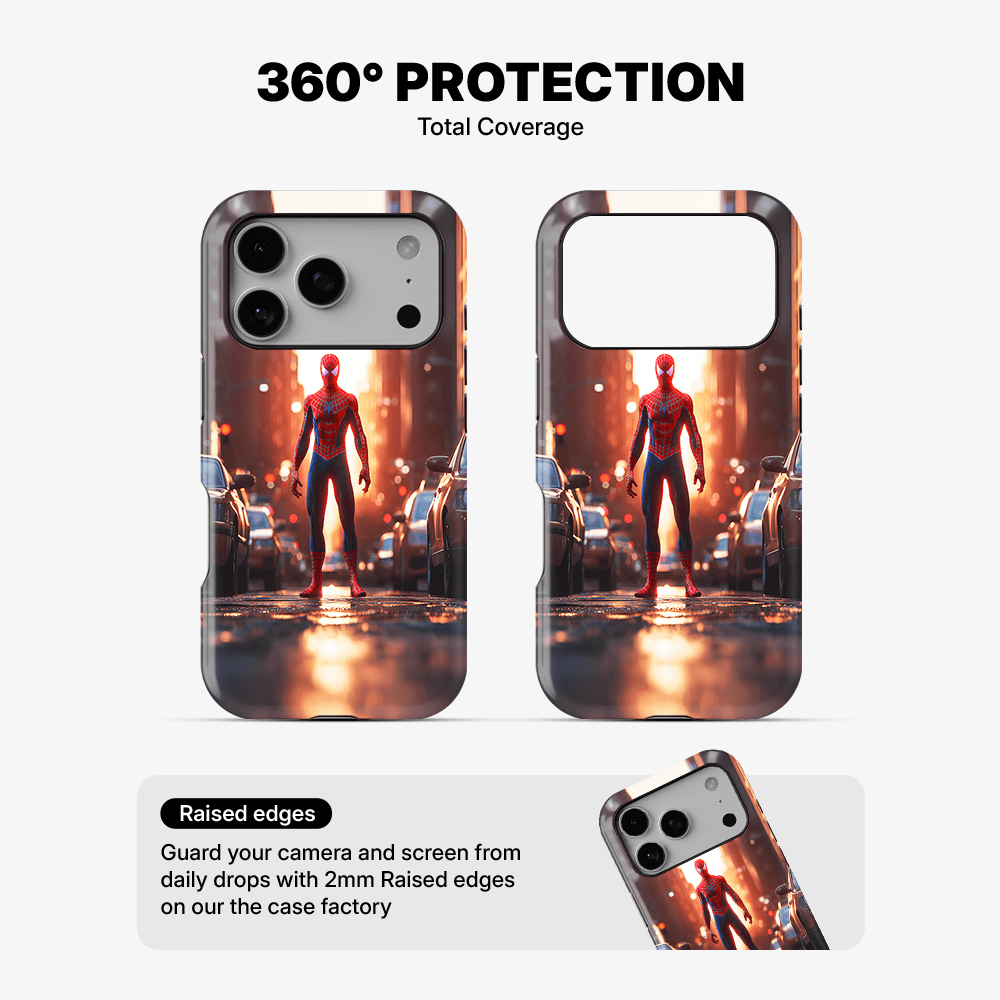 Spider-Man City Stand Phone Case