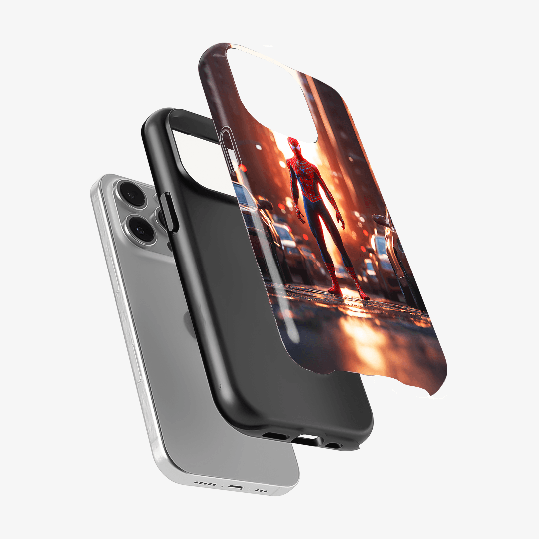 Spider-Man City Stand Phone Case