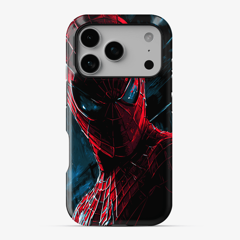 Spider-Man Shadow Close-Up Phone Case