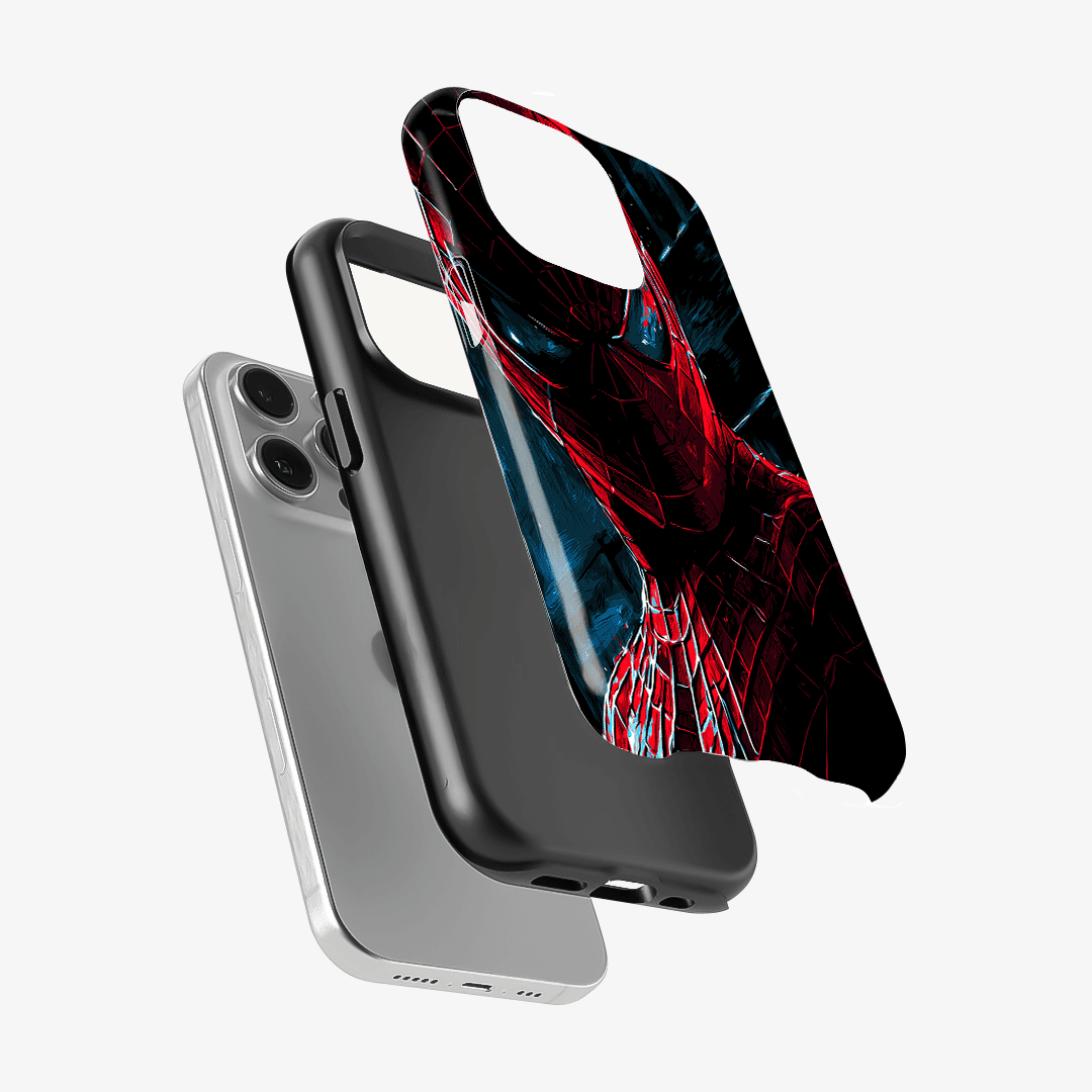 Spider-Man Shadow Close-Up Phone Case