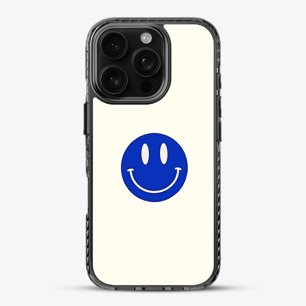 Blue Smiley Stride 2.0 Case