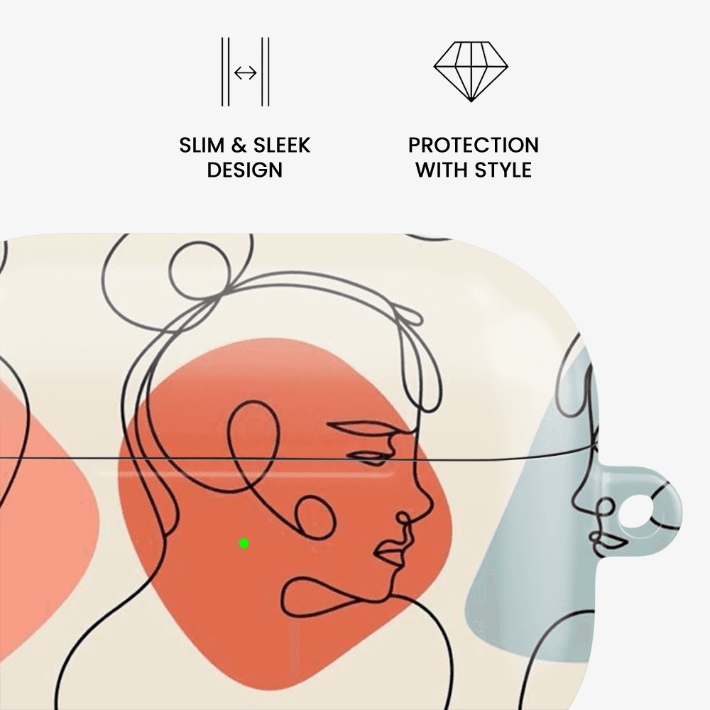 Art Design Face Airpods Case