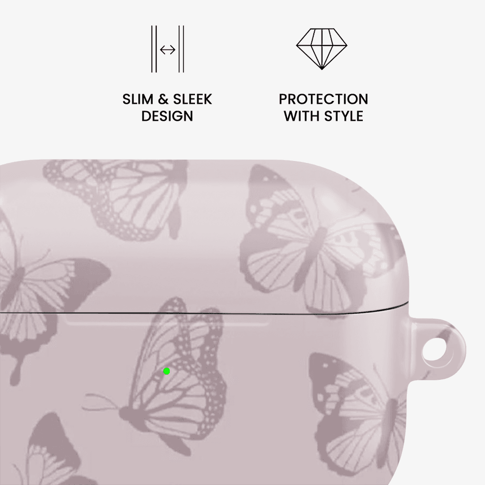 Brown Flutter Airpods Case