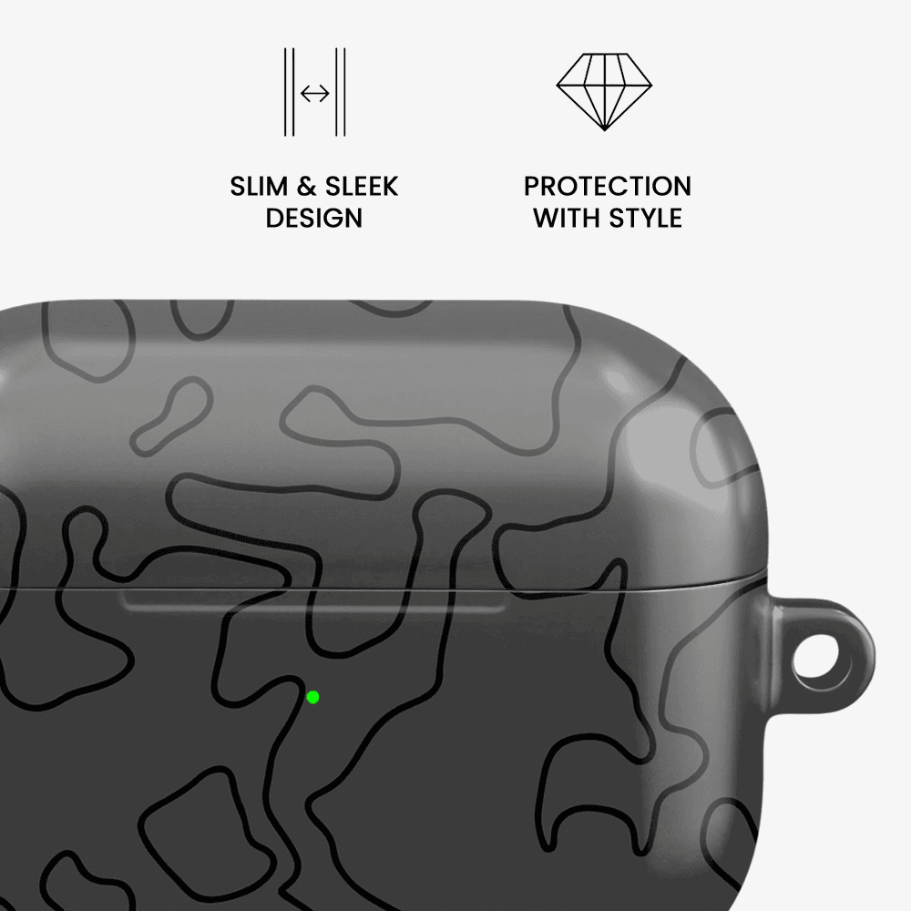 Black Rock Airpods Case