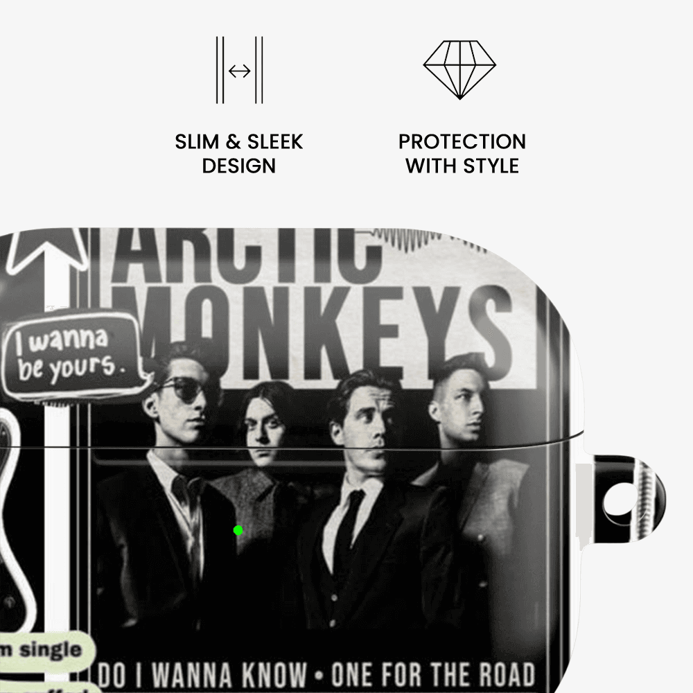 Arctic Monkeys Sticker Airpods Case