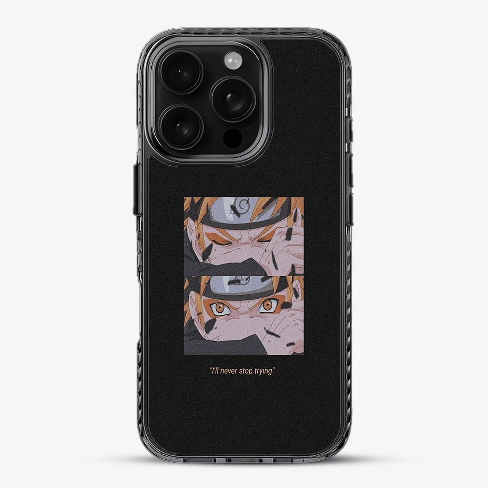 Anime Naruto Never Stop Trying Stride 2.0 Case
