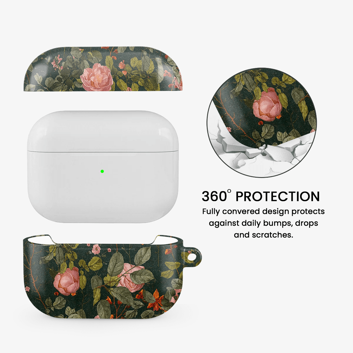 Bloomy Garden Airpods Case